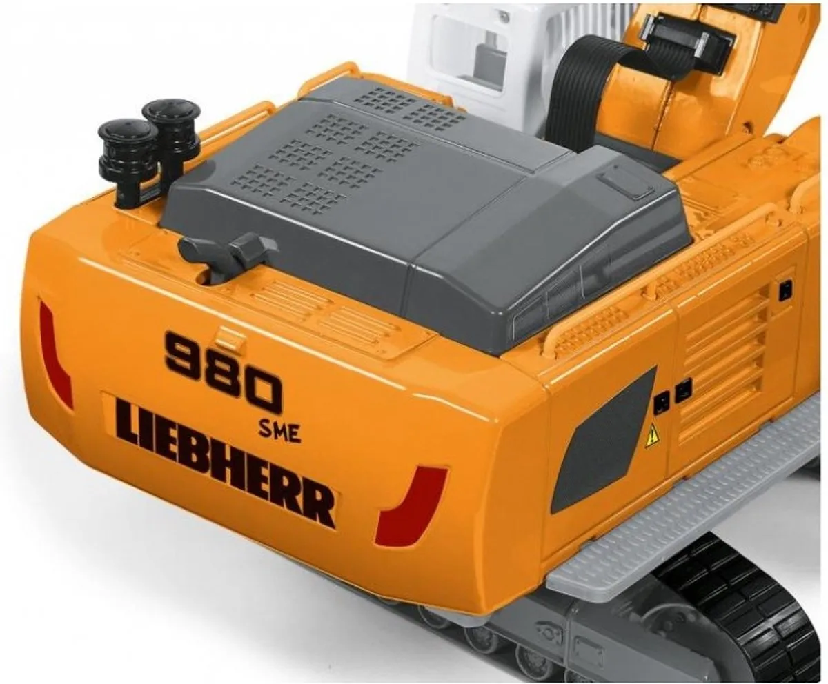 SIKU 6740 Liebherr R980 Rupsgraafmachine - Geel