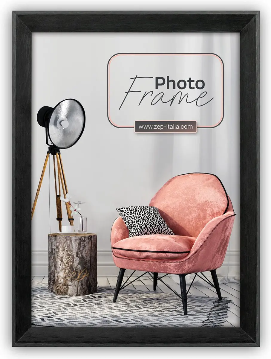 ZEP Fotolijst Dora BC557B 13x18cm - Zwart