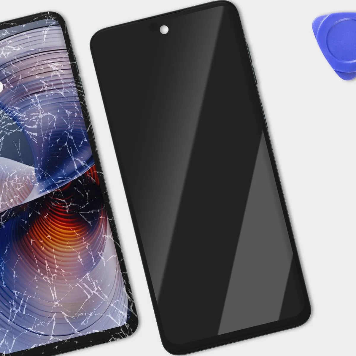 Motorola Moto G55 Schermset Grijs - Origineel 5D68C28432