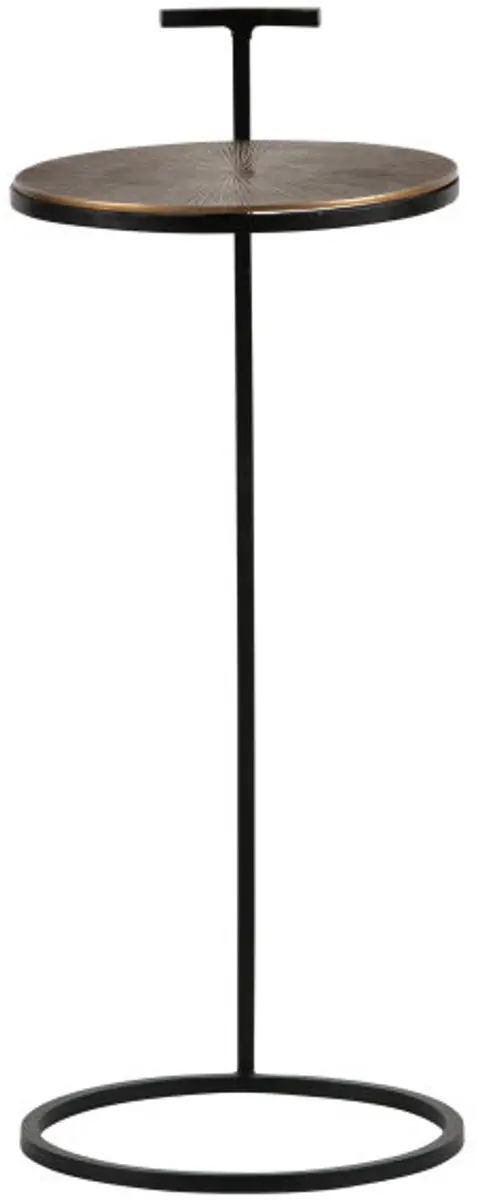 WOOOD Position Bijzettafel Antique Brass 26cm - afbeelding 5 van 6
