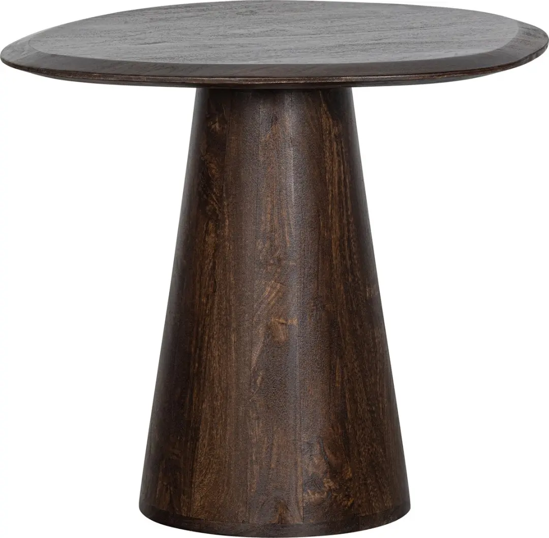 WOOOD Posture Bijzettafel Mangohout Walnoot 60x50cm