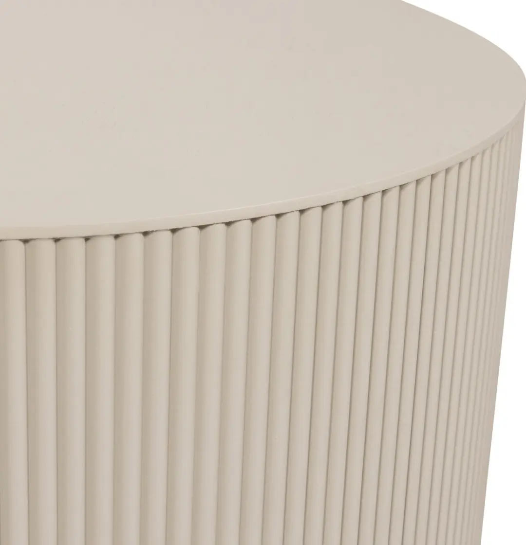 WOOOD Sanne Bijzettafel 60cm Antique Beige - afbeelding 5 van 6