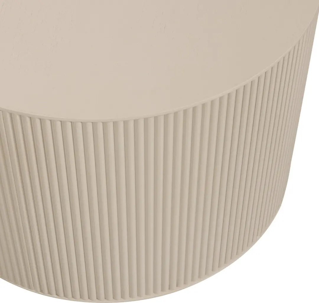 WOOOD Sanne Bijzettafel 60cm Antique Beige - afbeelding 4 van 6