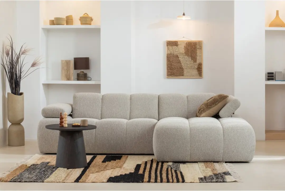 WOOOD Liberal Vloerkleed 170x240cm - Natural Melange - afbeelding 6 van 6