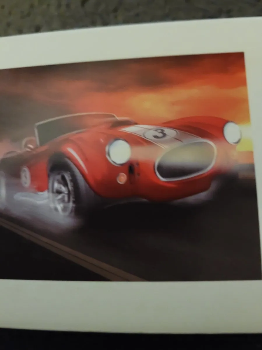 Porsche Diamond Painting Racewagen Set 40x50cm