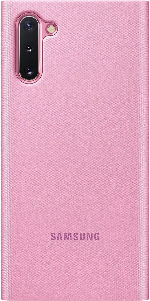 Samsung Galaxy Note 10 Clear View Cover - Roze - EF-ZN970CPEGWW