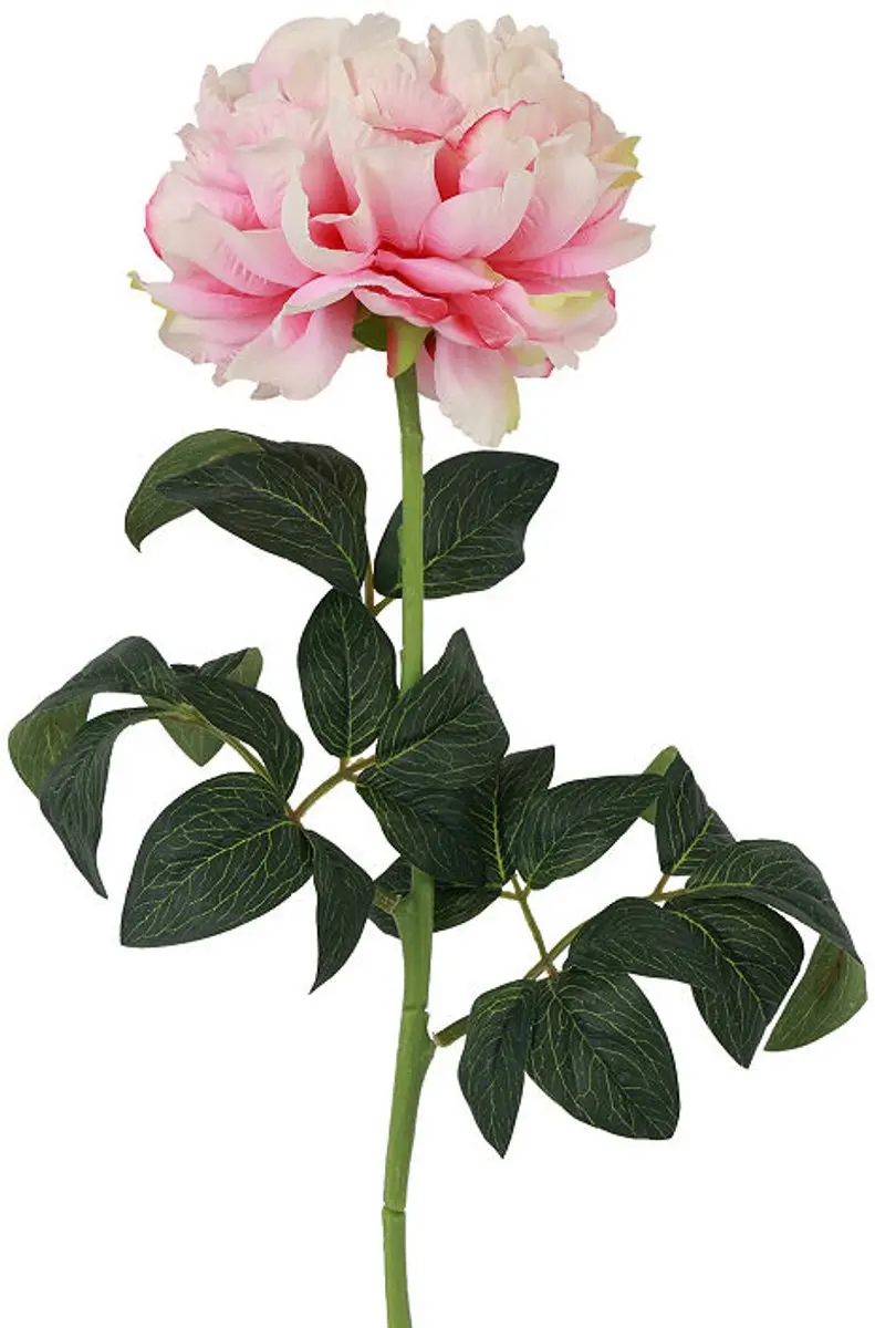 Countryfield Kunstbloem Paeonia Rosaline Roze 44cm