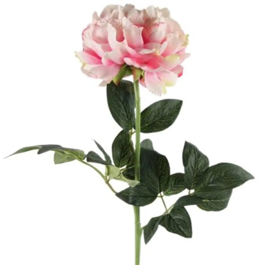 Countryfield Kunstbloem Paeonia Rosaline Roze 44cm - afbeelding 2 van 2