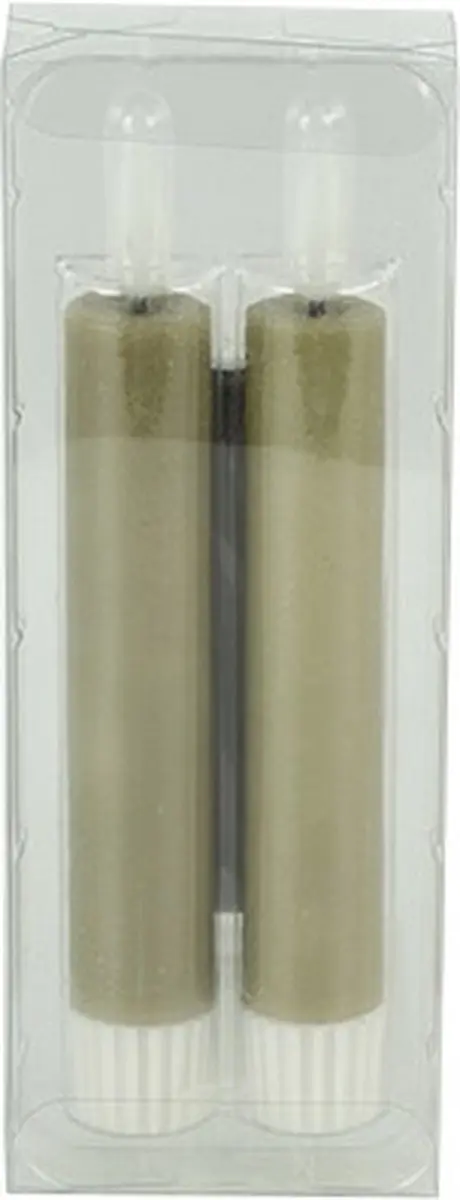 Countryfield Led Dinerkaarsen 2 Stuks - Beige - 15cm - afbeelding 2 van 4