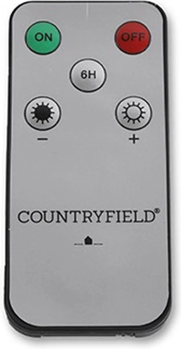 Countryfield Led Dinerkaarsen 2 Stuks - Beige - 15cm - afbeelding 3 van 4