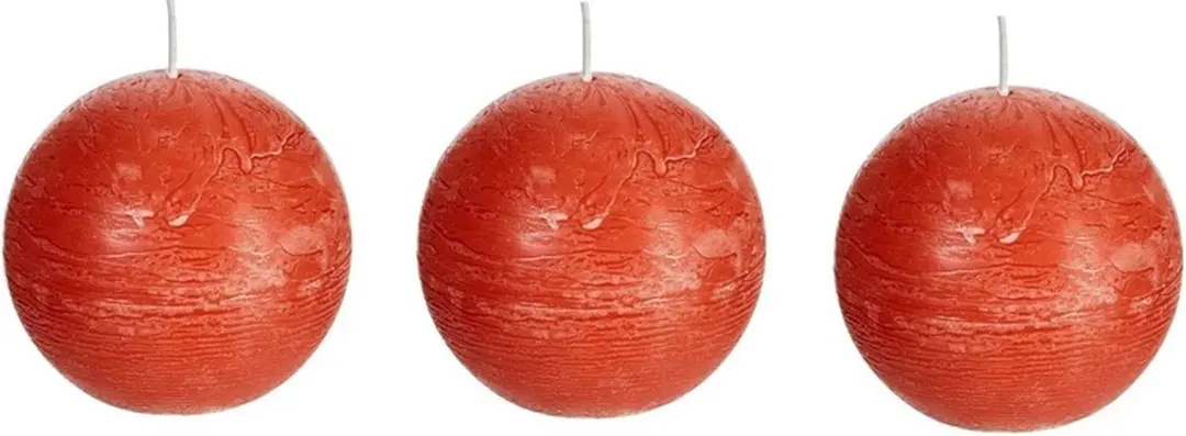Spaas rustieke bolkaars