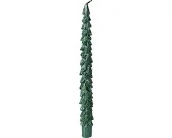Decoris Dinerkaars Kerstboom 2.2cm Groen - 2 Stuks - afbeelding 2 van 3