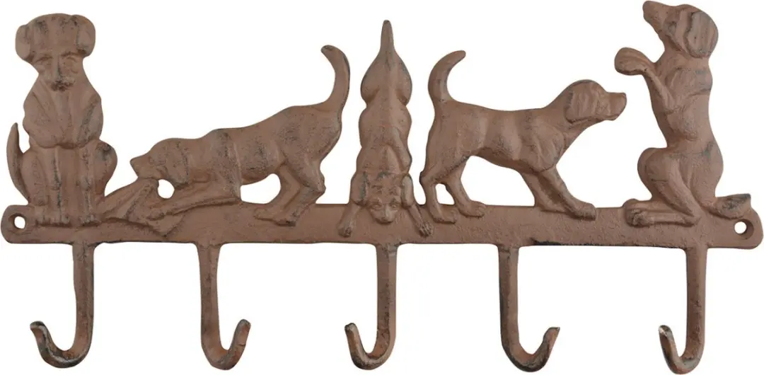 Esschert Design honden kapstok/wandrekje