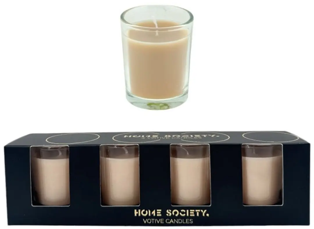 Home Society Votive Candles Sand