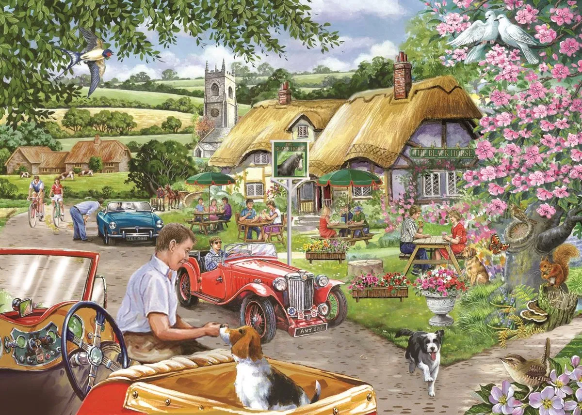 House Of Puzzles Out For The Weekend Legpuzzel 1000 Stuks - HP0510 - Multicolor