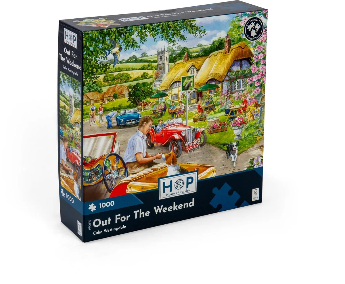 House Of Puzzles Out For The Weekend Legpuzzel 1000 Stuks - HP0510 - Multicolor
