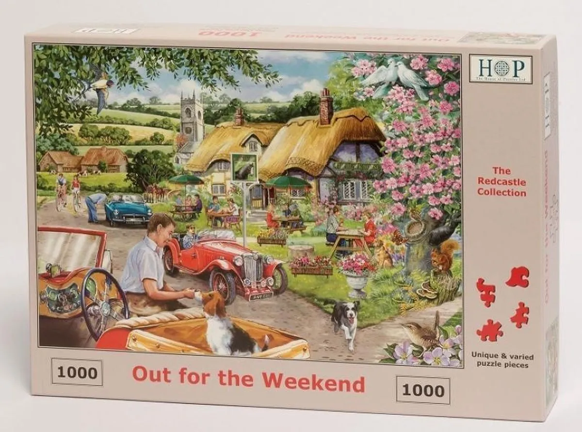 House Of Puzzles Out For The Weekend Legpuzzel 1000 Stuks