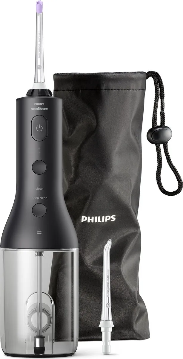 Philips Sonicare Diamond Clean 9000 & Power Flosser 3000 - Zwart