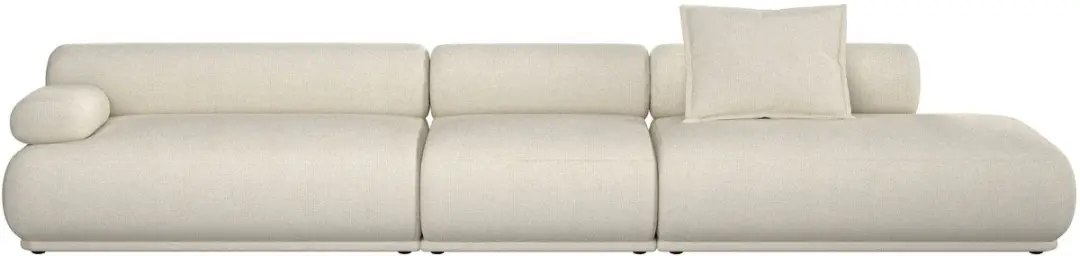 Zuiver Rembrandt 4,5-zitsbank Links Beige - afbeelding 2 van 5