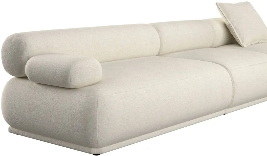 Zuiver Rembrandt 4,5-zitsbank Links Beige - afbeelding 3 van 5
