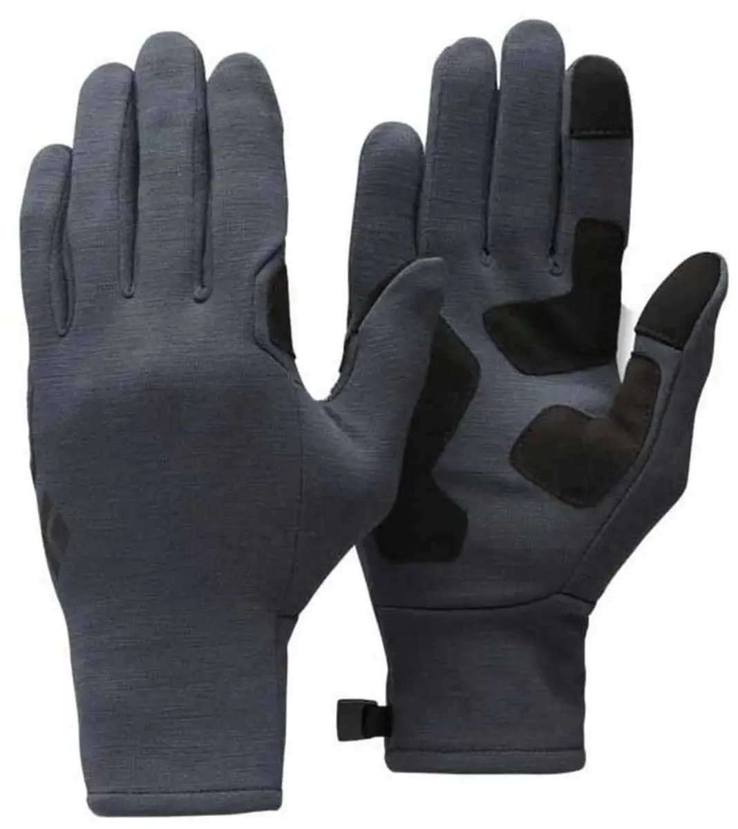 Black Diamond Heavyweight Wool Handschoenen S - Charcoal - afbeelding 2 van 4