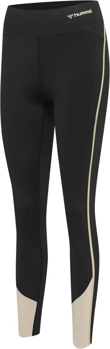 Hummel MT Riga Hoge Dames Legging - Zwart/Grijs - afbeelding 2 van 6