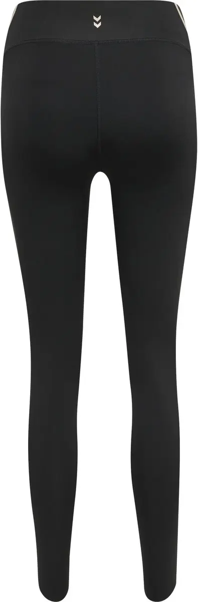 Hummel MT Riga Hoge Dames Legging - Zwart/Grijs - afbeelding 3 van 6