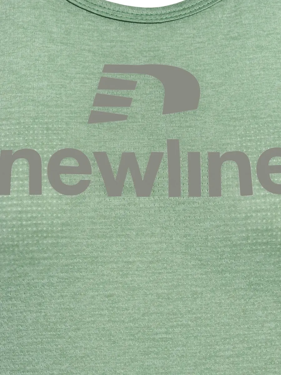 Newline Fontana Singlet - XS - Green Bay Melange - afbeelding 2 van 6