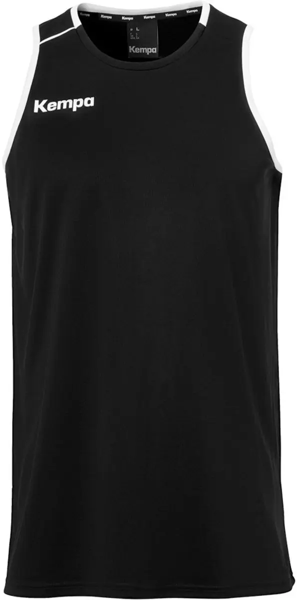 Kempa Player Tank Top Zwart-Wit Maat S