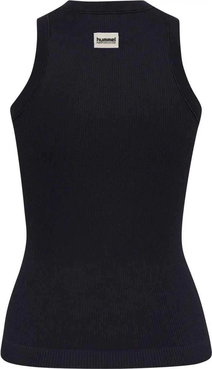 Hummel Pulse Seamless Rib Tanktop - Zwart M - afbeelding 3 van 6