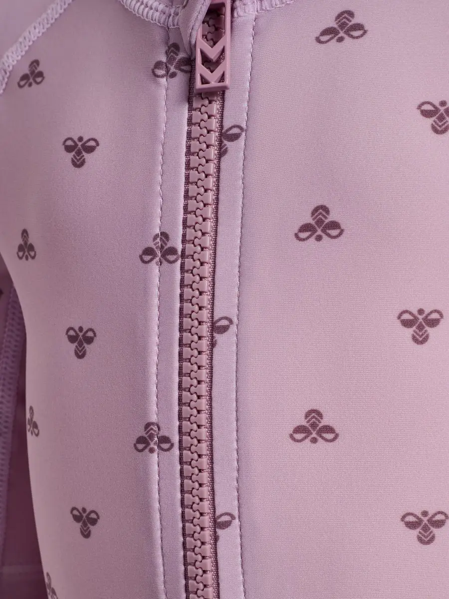 Hummel Bee AOP Zwemkleding 3/4 Meisjesbaby - 80 - Mauve Shadow - afbeelding 3 van 6