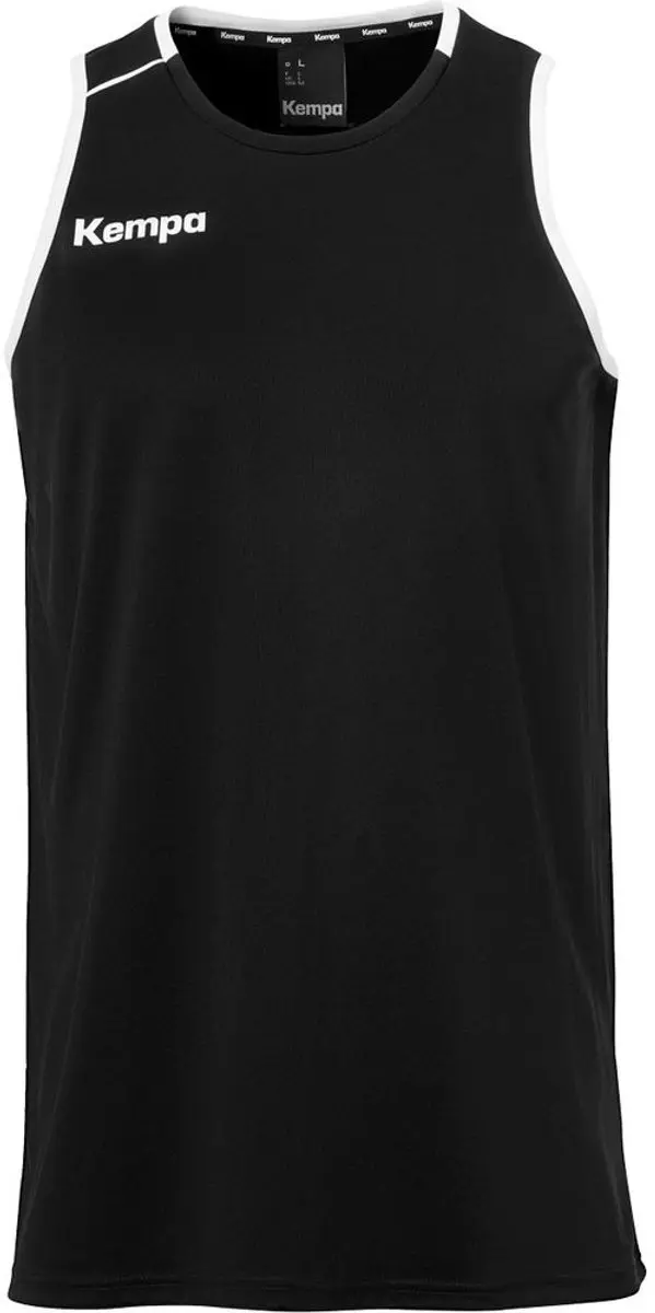 Kempa Player Tank Top Zwart-Wit Maat L