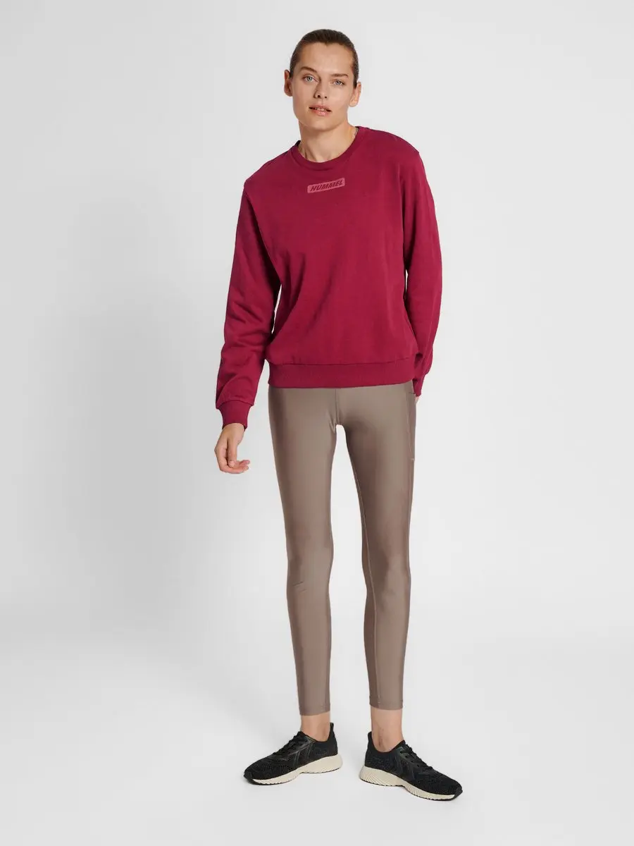 Hummel TE Element Sweatshirt - Dames - M - Cabernet - afbeelding 6 van 6