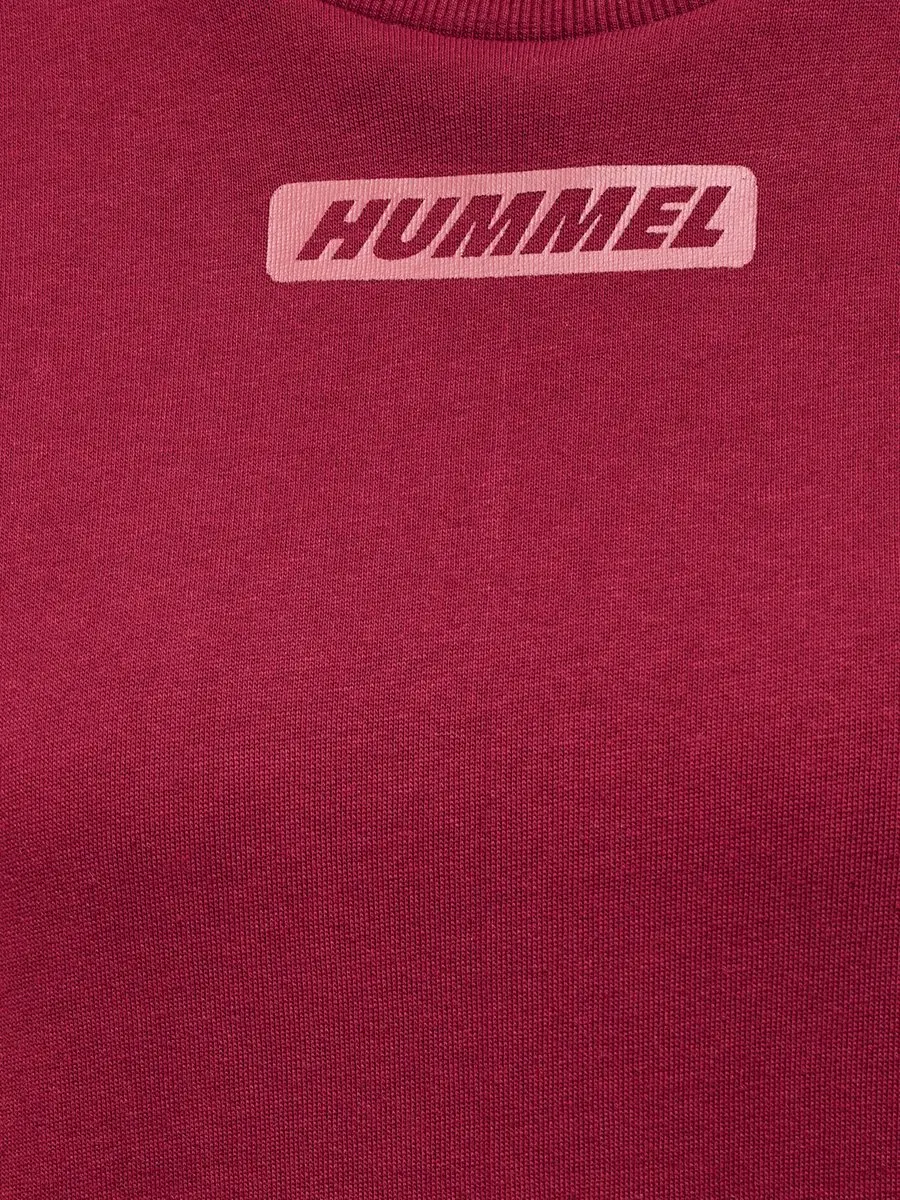 Hummel TE Element Sweatshirt - Dames - M - Cabernet - afbeelding 4 van 6
