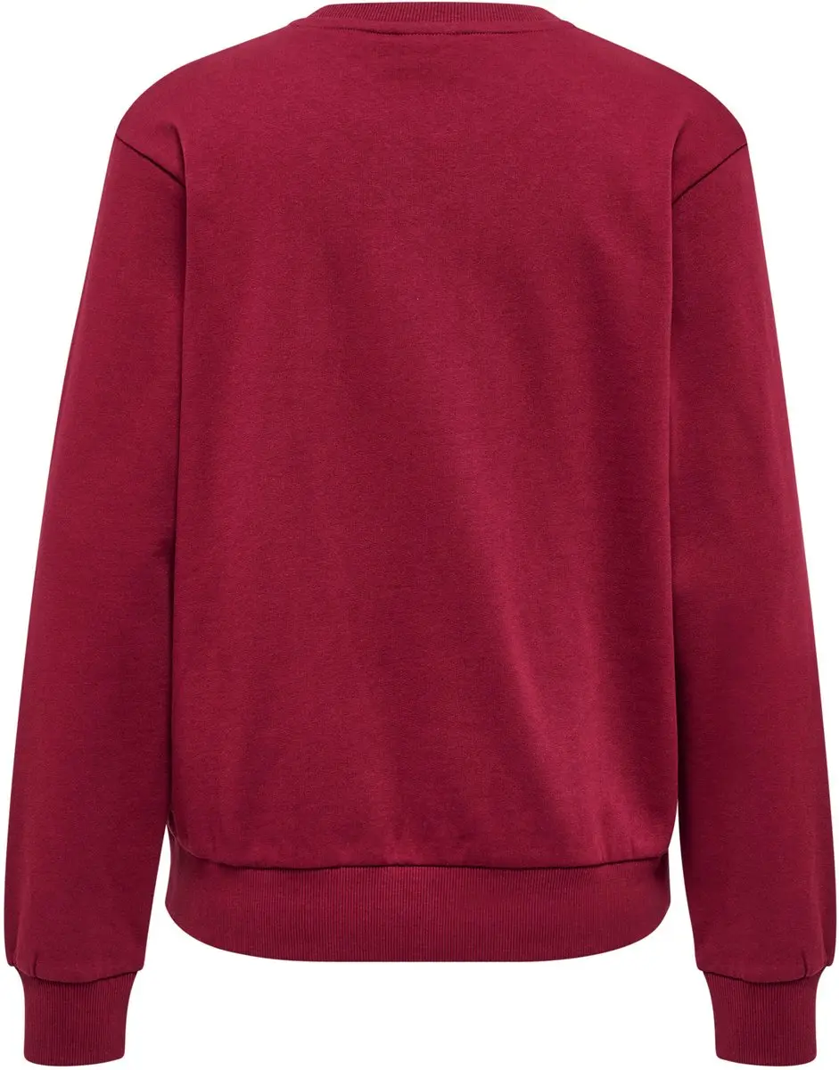 Hummel TE Element Sweatshirt - Dames - M - Cabernet - afbeelding 3 van 6