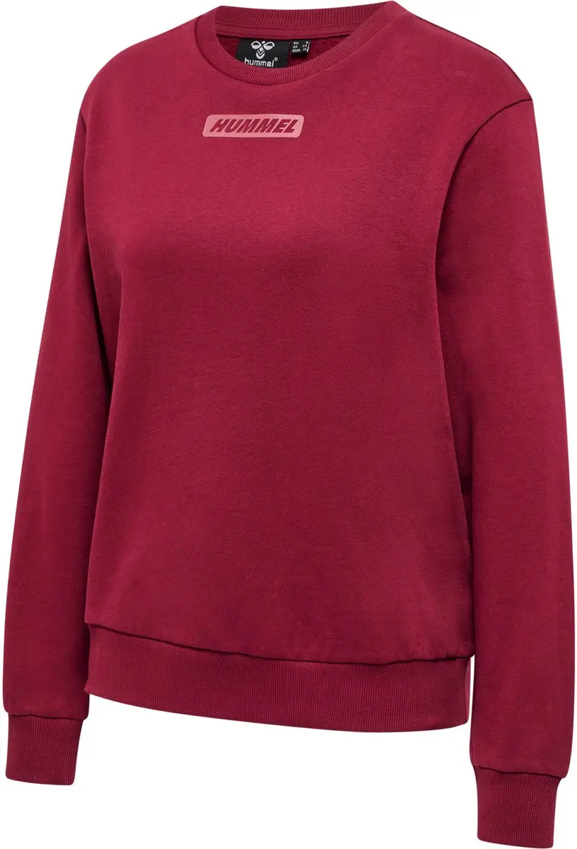 Hummel TE Element Sweatshirt - Dames - M - Cabernet - afbeelding 2 van 6