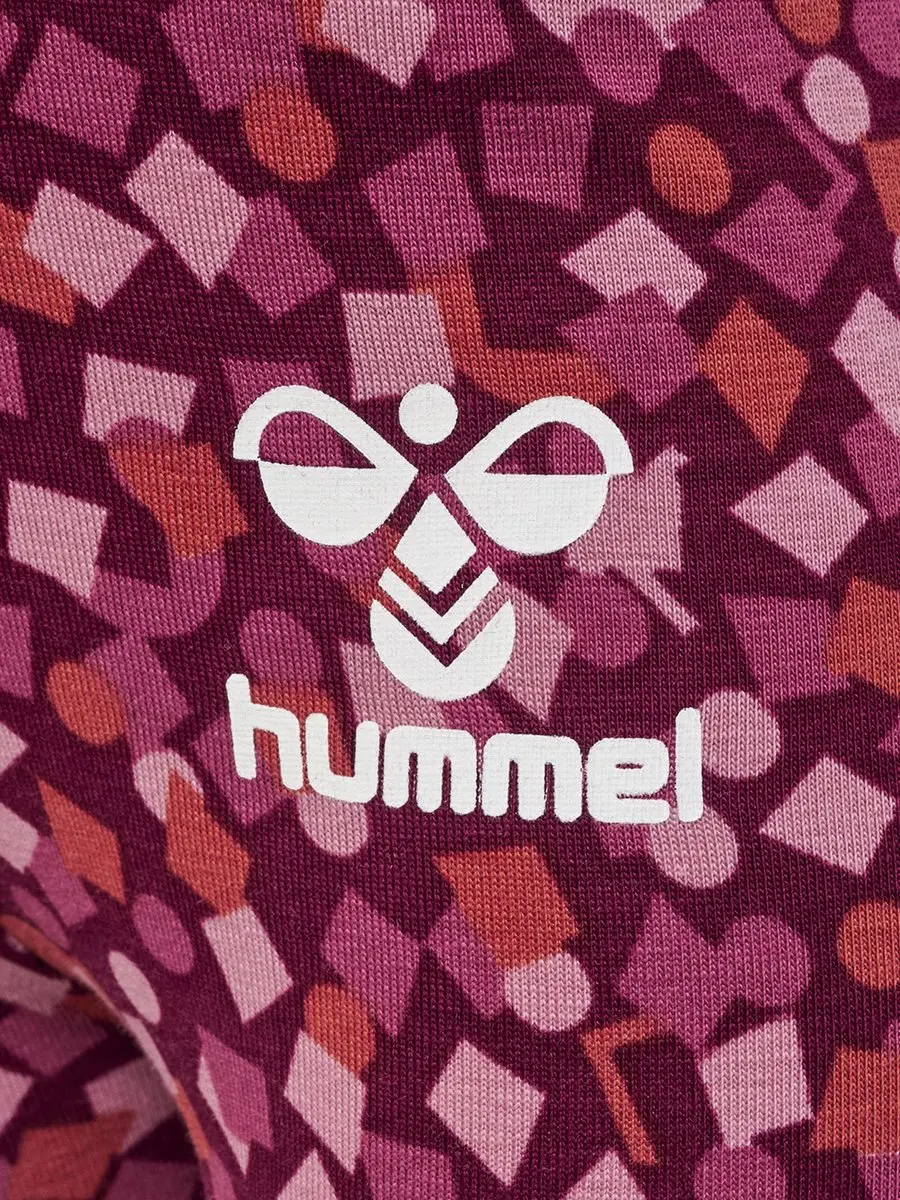 Hummel Confetti Legging - 92 - Windsor Wine - afbeelding 4 van 6
