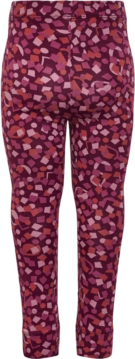 Hummel Confetti Legging - 92 - Windsor Wine - afbeelding 3 van 6