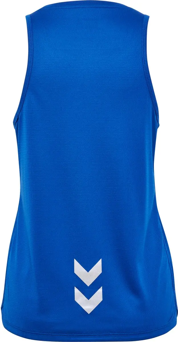 Hummel Hmlrun Singlet S/L Woman TRUE BLUE - afbeelding 3 van 6
