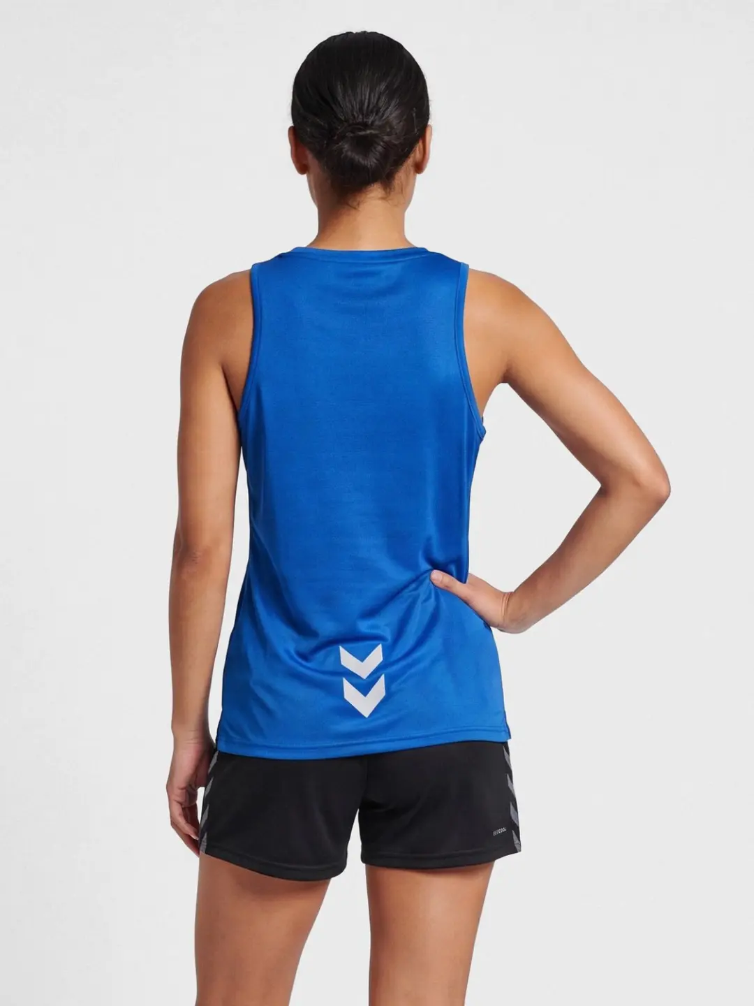 Hummel Hmlrun Singlet S/L Woman TRUE BLUE - afbeelding 6 van 6