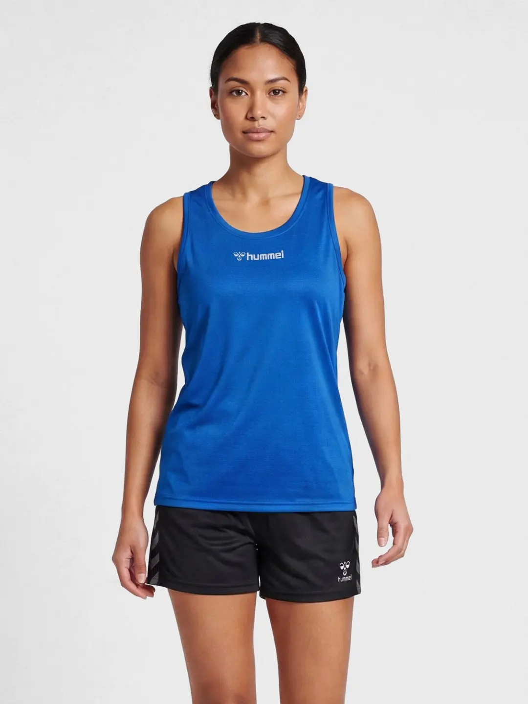 Hummel Hmlrun Singlet S/L Woman TRUE BLUE - afbeelding 5 van 6