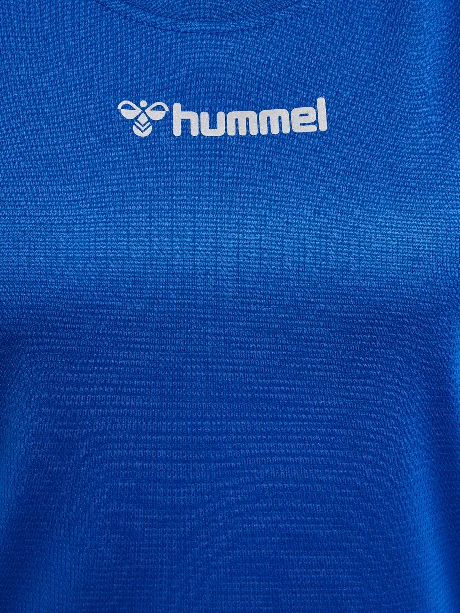 Hummel Hmlrun Singlet S/L Woman TRUE BLUE - afbeelding 4 van 6