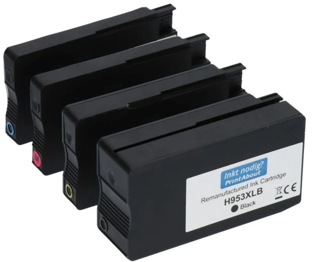 PrintAbout HP 953 6ZC69AE Inktcartridge - 4-kleuren - 20 Stuks