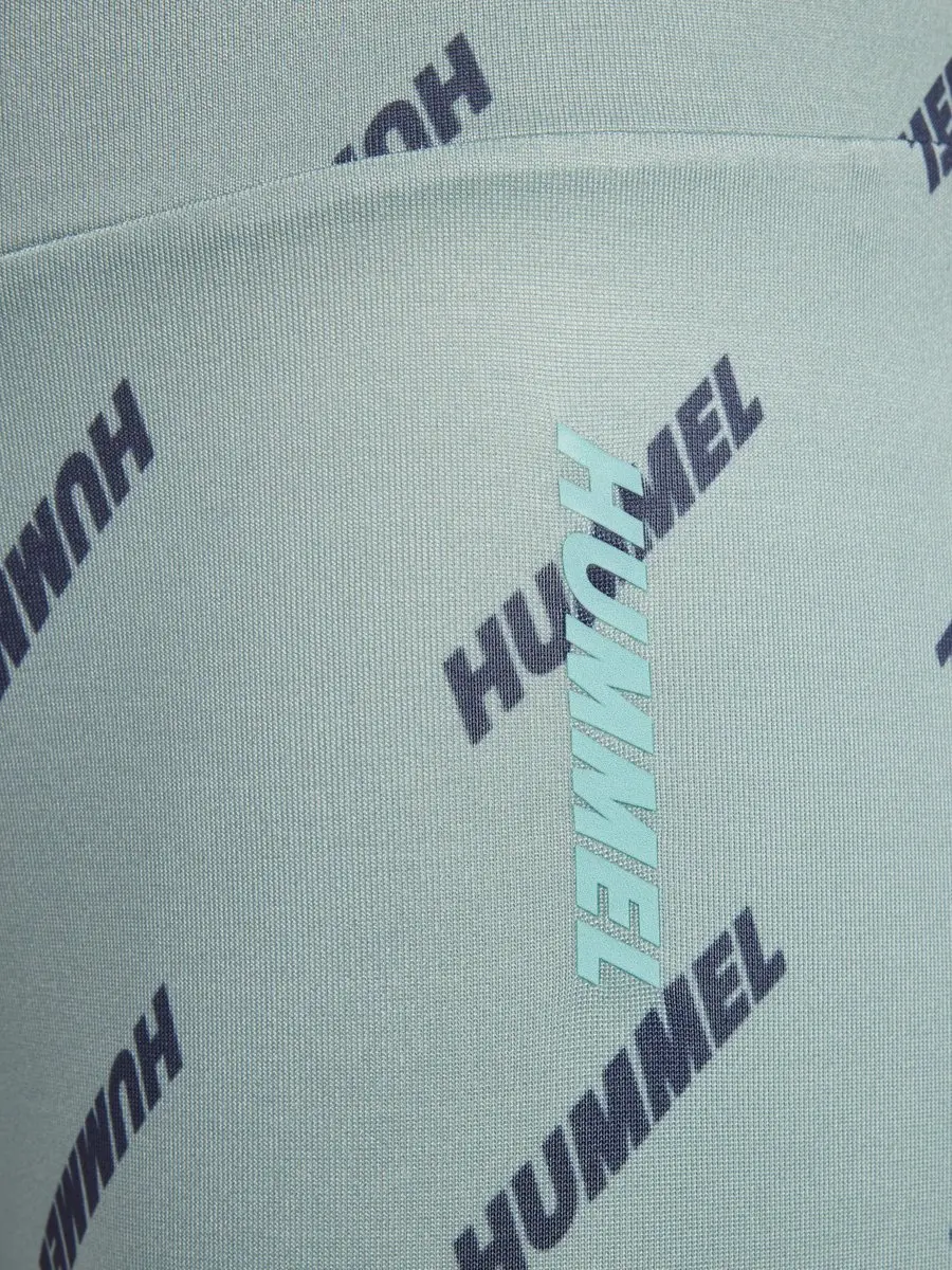 Hummel Silje Legging - 116 - Iceberg Green - afbeelding 4 van 6