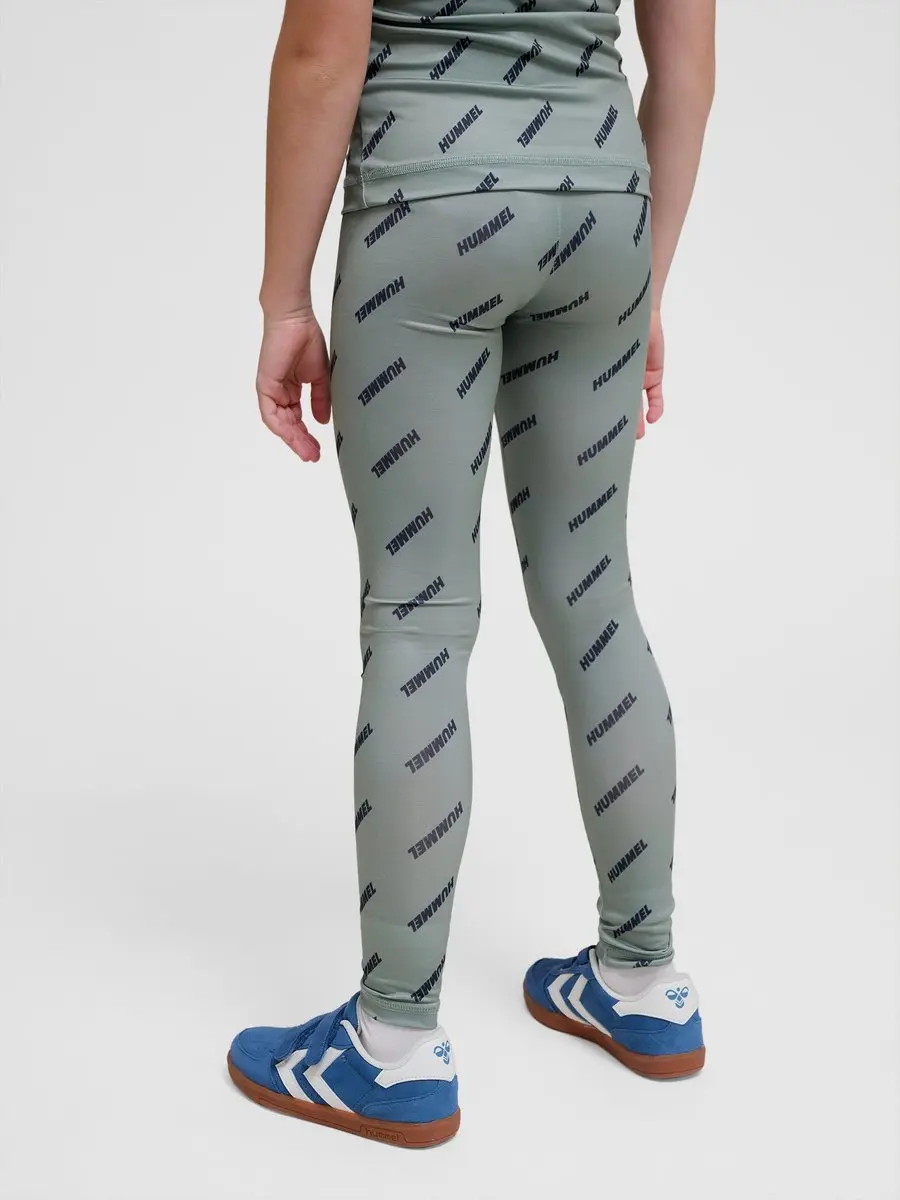 Hummel Silje Legging - 116 - Iceberg Green - afbeelding 6 van 6