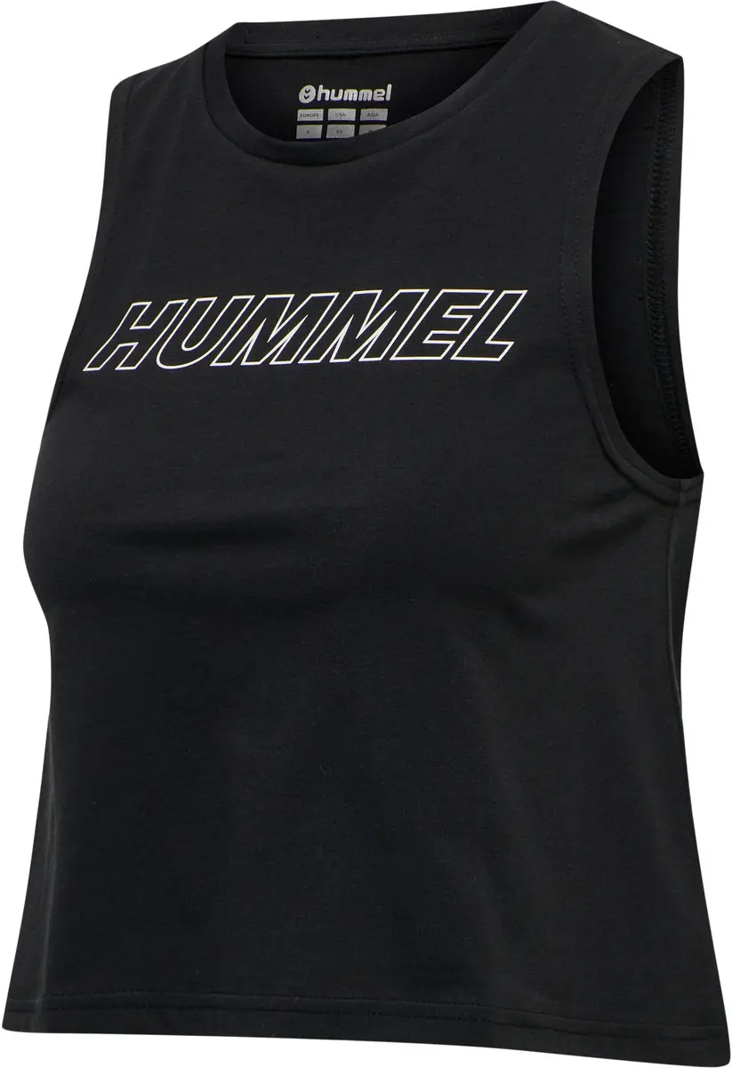 Hummel TE Cali Tanktops - 2 Stuks - Zwart/Wit - afbeelding 4 van 6