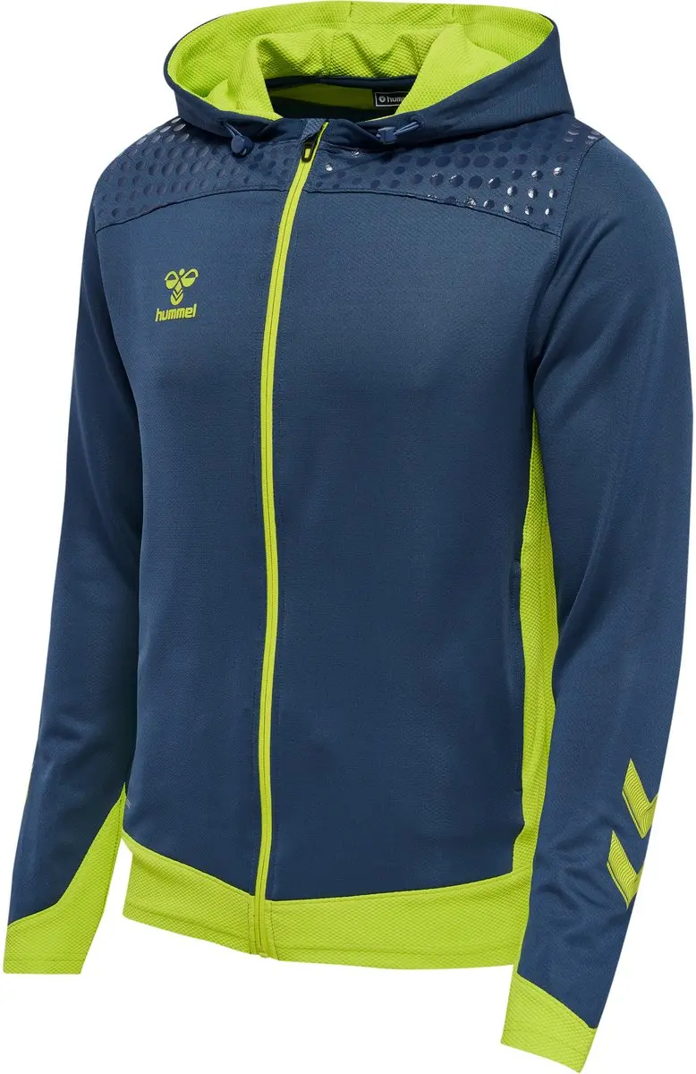 Hummel hmlLEAD Zip Poly Hoodie - DARK DENIM - afbeelding 2 van 6