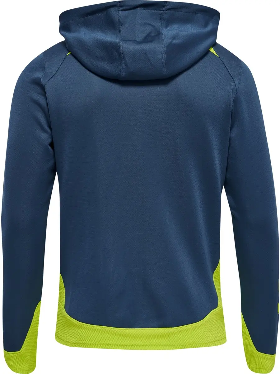 Hummel hmlLEAD Zip Poly Hoodie - DARK DENIM - afbeelding 3 van 6