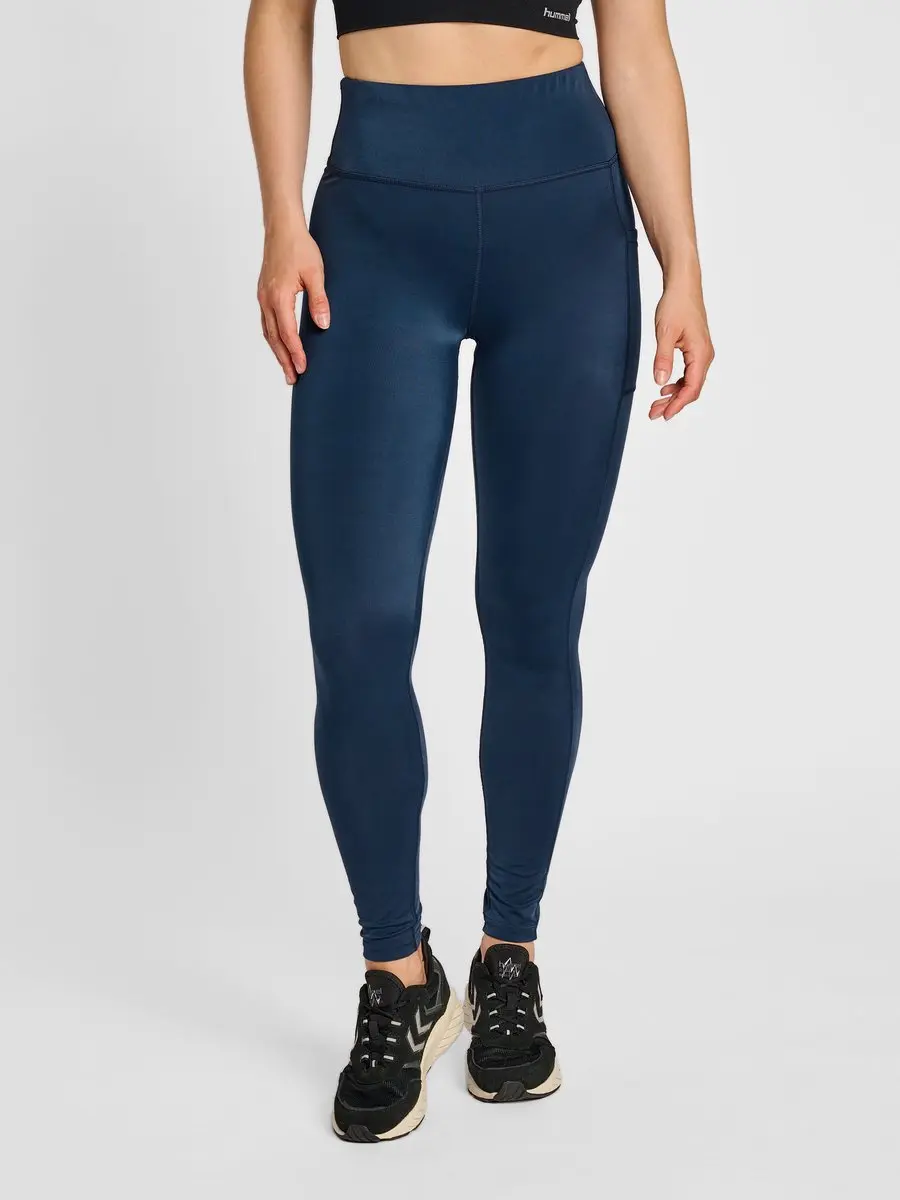 Hummel TE Tola Hoge Dames Legging - XS - Insignia Blue - afbeelding 5 van 6