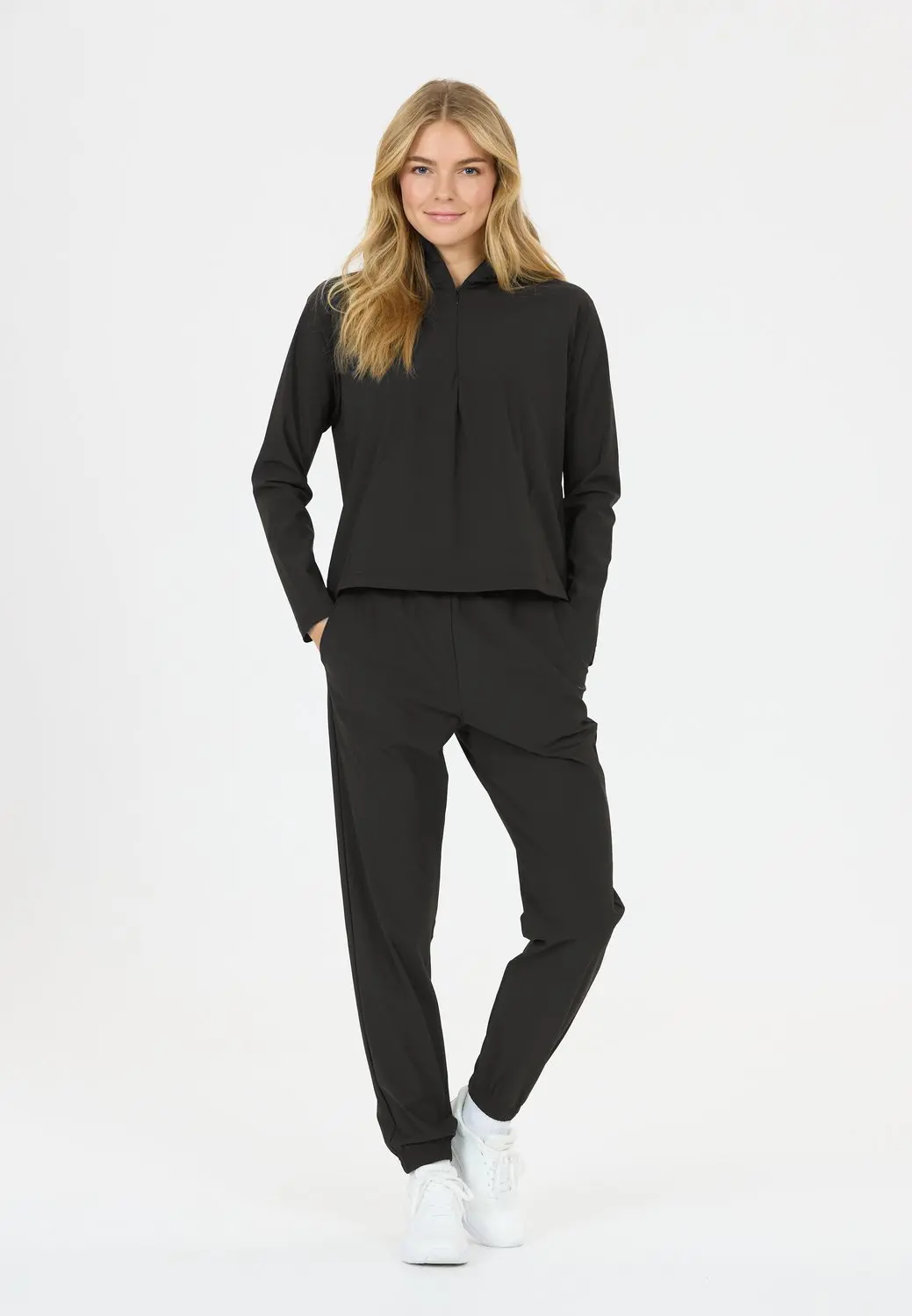 Athlecia Amisa V2 W Stretch Hoody - Zwart - afbeelding 4 van 6
